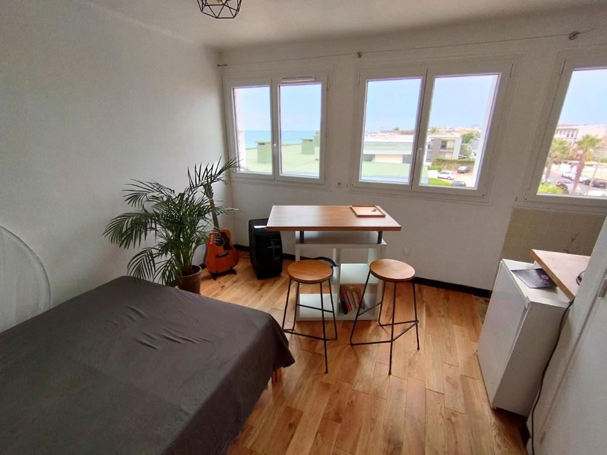 Cosy studio en étage résidence front de mer Palavas-les-Flots Esterno foto